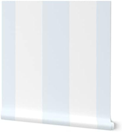 Spoonflower Stripe Soft Colors Peel and Stick Removable Wallpaper by Spoonflower