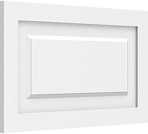 24" W x 14" H x 5/8" P Harrison Raised Panel Decorative Wall Panel by EkenaMillwork