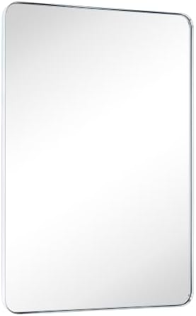GRACTO 30x48'' Chrome Bathroom Rectangle Mirror by GRACTO