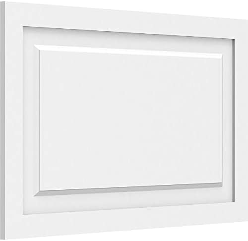 Ekena Millwork 32"W x 20"H x 5/8"P Harrison Raised Panel Decorative Wall Panel by EkenaMillwork