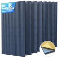 8 Pack High Density Large Acoustic Panel Sound Absorbing by Unknown
