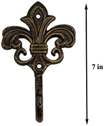 Wall Mounted Cast Iron Home Decor Single Hook - Image 2