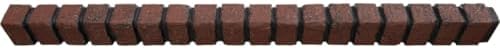 Trim Sill for EverStone Faux Classic Aged Brick Siding Panels, Heath Color by EkenaMillwork