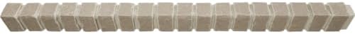 Trim Sill for EverStone Faux Classic Aged Brick Siding Panels, Antique Pearl by EkenaMillwork