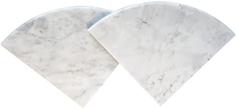 2 pcs Marble Shower Corner Shelf by GEOONA