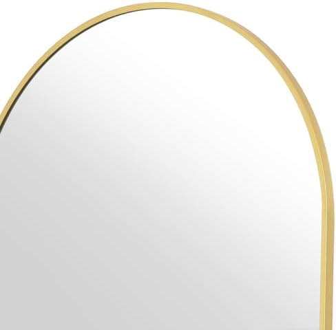 Koonmi 77x38 Arched Full Length Mirror, Floor Mirror - Image 5