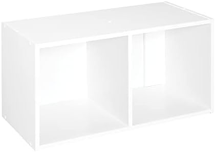 ClosetMaid Cubeicals 2 Cube Storage Shelf Organizer Bookshelf, Stackable or by Unknown