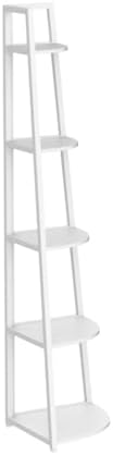 Tribesigns 70 inch Tall Corner Shelf, 5 Tier Modern Corner Bookshelf Bookcase - Image 5