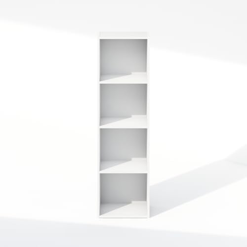 Furinno Reed Closet Organizers and Storage, 4-Tier Closet Organizer, Open Shelf - Image 7