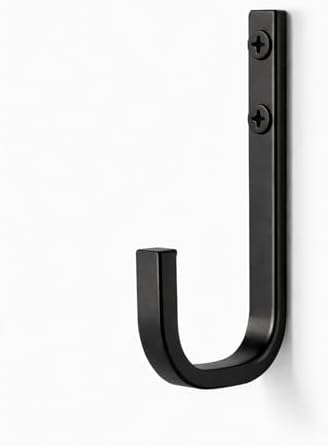 Wall Hooks for Hanging, Heavy Duty Solid Iron Coat Hooks by Unknown