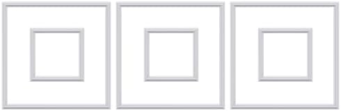 3 Set Panels Peel and Stick Premade Wainscoting Accent Wall Panels by KTINITK