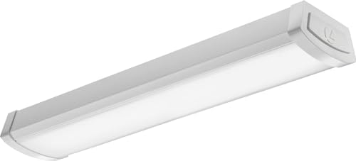 Lithonia Lighting 4 Foot LED Light Fixture, Low-Profile LED Wraparound Flush - Image 5