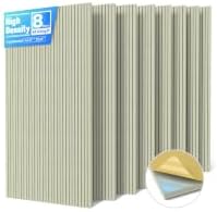 8 Pack High Density Large Acoustic Panel Sound Absorbing by Unknown