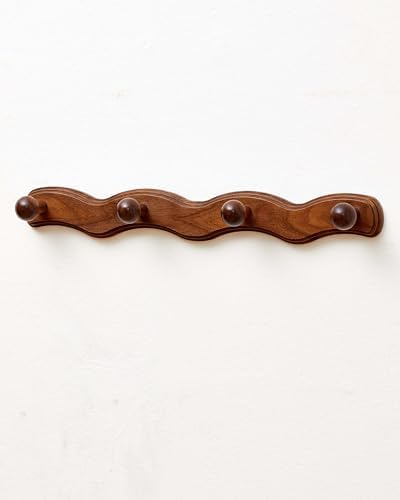 Wood Coat Rack Wall Mount by Vinoil