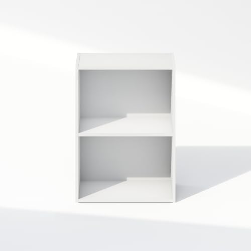 Furinno Reed Closet Organizers and Storage, 2-Tier Closet Organizer, Open Shelf - Image 6