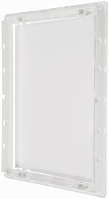 10" x 13" White ABS Plastic Plumbing Access Panel - Image 5
