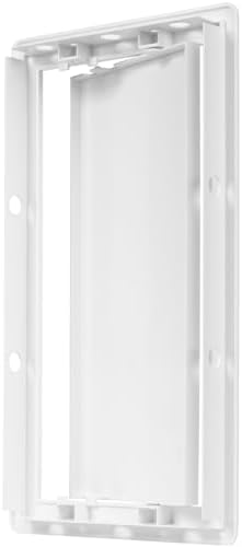 6" x 12" White Plastic Access Panel. Service Shaft Door Panel. Plumbing - Image 5
