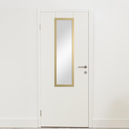 14.25 X 50.25 Inch Over-The-Door Rectangular Full Length Mirror, Space Saving - Image 4