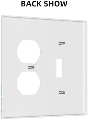 Wallplates Blue Green Flowers Light Green Watercolor Patterns 1 Toggle 1 Duplex - Image 4