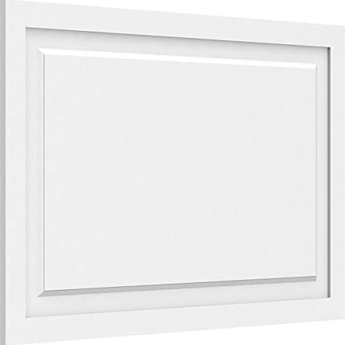 Ekena Millwork 40"W x 26"H x 5/8"P Harrison Raised Panel Decorative Wall Panel by EkenaMillwork