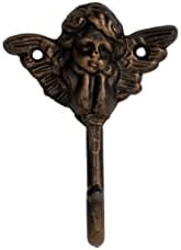 Wall Mounted Cast Iron Home Decor Single Hook by FantasHome