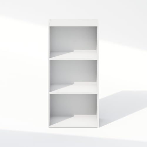 Furinno Reed Closet Organizers and Storage, 3-Tier Closet Organizer, Open Shelf - Image 4