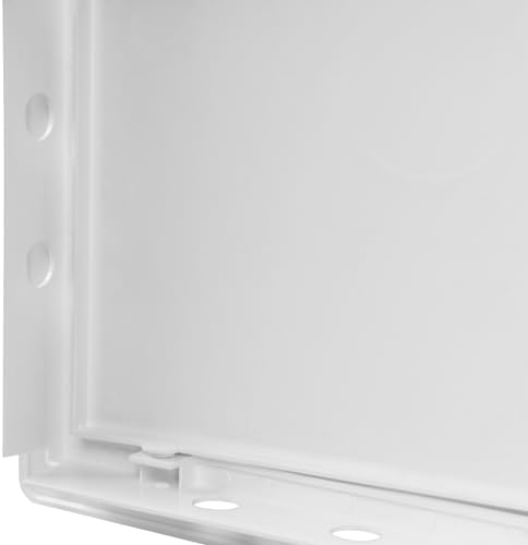 18" x 18" White ABS Plastic Plumbing Access Panel - Image 6