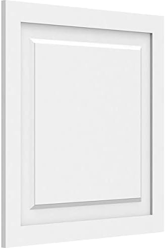 24" W x 24" H x 5/8" P Harrison Raised Panel Decorative Wall Panel by EkenaMillwork
