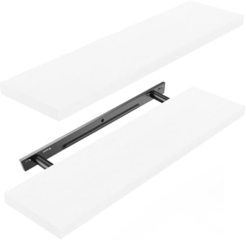 Amada 24 Inch Floating Shelves by AMADAHOMEFURNISHING