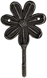 Wall Mounted Cast Iron Home Decor Single Hook by FantasHome