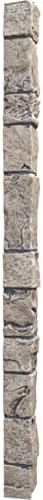 Universal Outside Corner for EverStone Faux Stone Siding Panels, Linen Graphite - Image 2