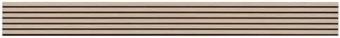 MSI Acoustic Slat Panel 9.5in. x 94.5in. Blonde Wood Panel Accent Wall Tile - Image 5
