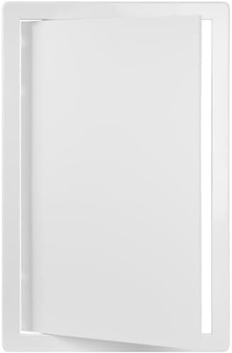 10" x 16" White ABS Plastic Plumbing Access Panel - Image 6
