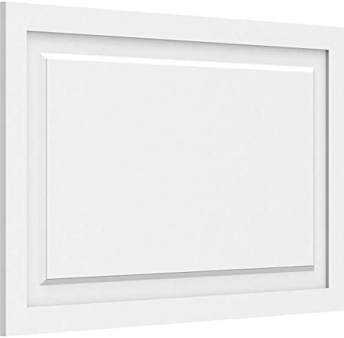 Ekena Millwork 38"W x 24"H x 5/8"P Harrison Raised Panel Decorative Wall Panel by EkenaMillwork