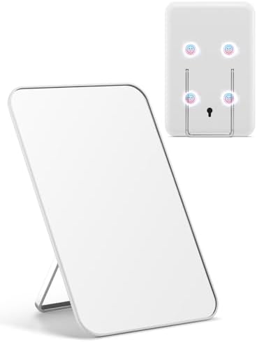 OMIRO 8 x 5 in Magnetic Locker Mirror, Desk Mirror by OMIRO