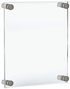 Azar Displays, Floating Acrylic Wall Frame by AzarDisplays