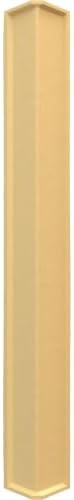 Universal Inside Corner for EverStone Faux Stone Siding Panels, Linen Graphite - Image 4