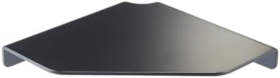 8 Inch Black Floating Corner Shelf Wall Mounted, Triangle Storage Shelf - Image 4
