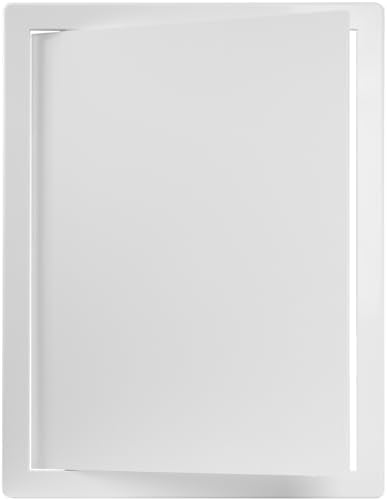 12" x 16" White ABS Plastic Plumbing Access Panel - Image 6