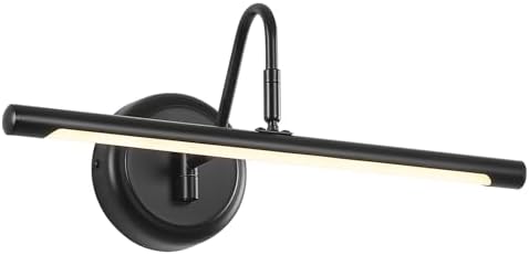 JOOSENLUX LED Picture Light Hardwired Matte Black Modern Picture Lights by HOME
