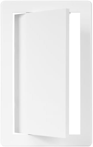 6" x 10" White ABS Plastic Plumbing Access Panel - Image 6