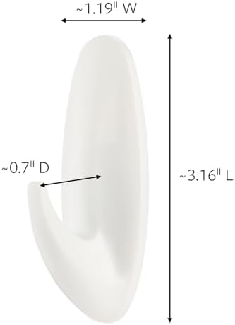 Command Medium Designer Hooks, 2 Hooks, 4 Strips - Image 2