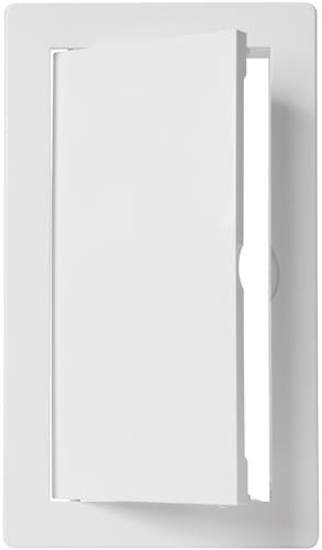 4" x 8" White Plastic Access Panel. Service Shaft Door Panel. Plumbing - Image 6