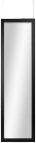 14.25 X 50.25 Inch Over-The-Door Rectangular Full Length Mirror, Space Saving by Unknown