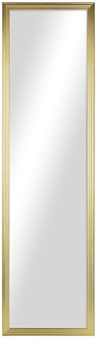 13x49 Rectangle Standing Floor Mirror, Wall-Mountable & Freestanding Options by Unknown