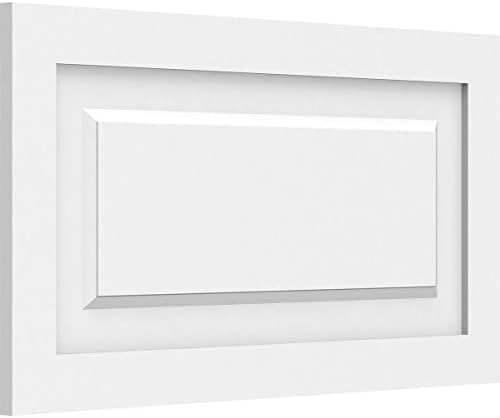 26" W x 14" H x 5/8" P Harrison Raised Panel Decorative Wall Panel by EkenaMillwork