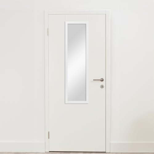 14.25 X 50.25 Inch Over-The-Door Rectangular Full Length Mirror, Space Saving - Image 2