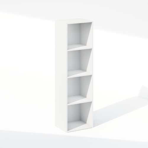 Furinno Reed Closet Organizers and Storage, 4-Tier Closet Organizer, Open Shelf - Image 5