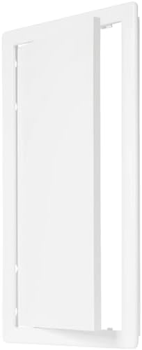 8" x 16" White ABS Plastic Plumbing Access Panel by ECOPROVENT