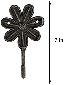Wall Mounted Cast Iron Home Decor Single Hook - Image 2